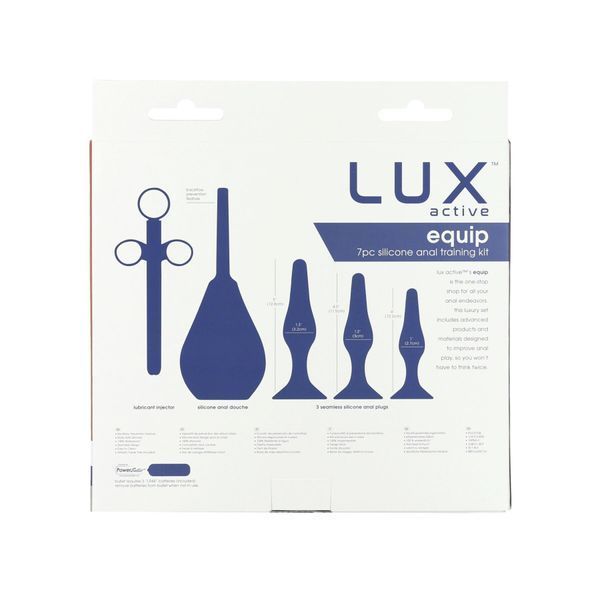 Набор анальных игрушек для новичков Lux Active &ndash; Equip &ndash; Silicone Anal Training Kit SO5570
