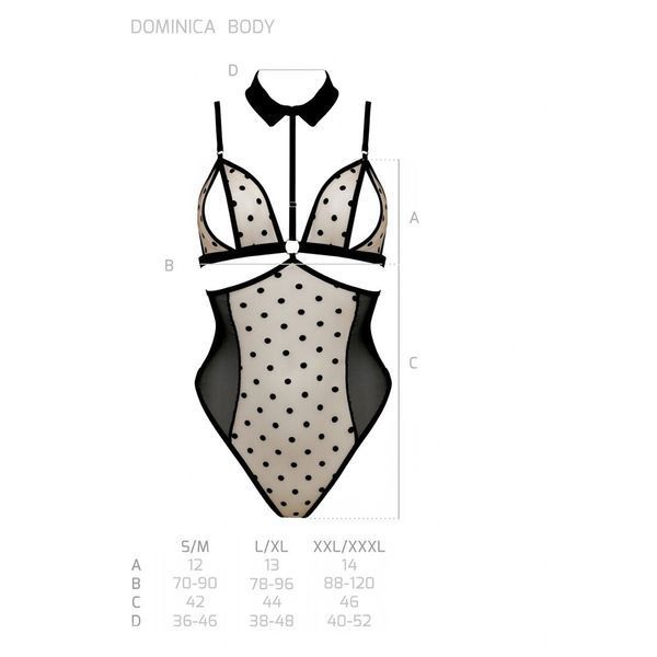 Боди Passion DOMINICA BODY L/XL, beige SO8424