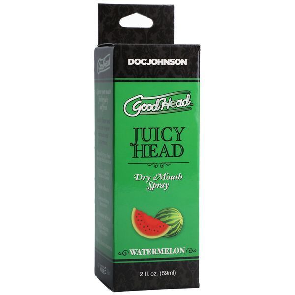 Увлажняющий оральный спрей Doc Johnson GoodHead &ndash; Juicy Head Dry Mouth Spray &ndash; Watermelon 59мл SO6067