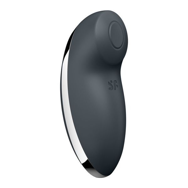 Вібростимулятор-пульсатор Satisfyer Tap & Climax 2 Grey, ефект постукування пальцем SX2184