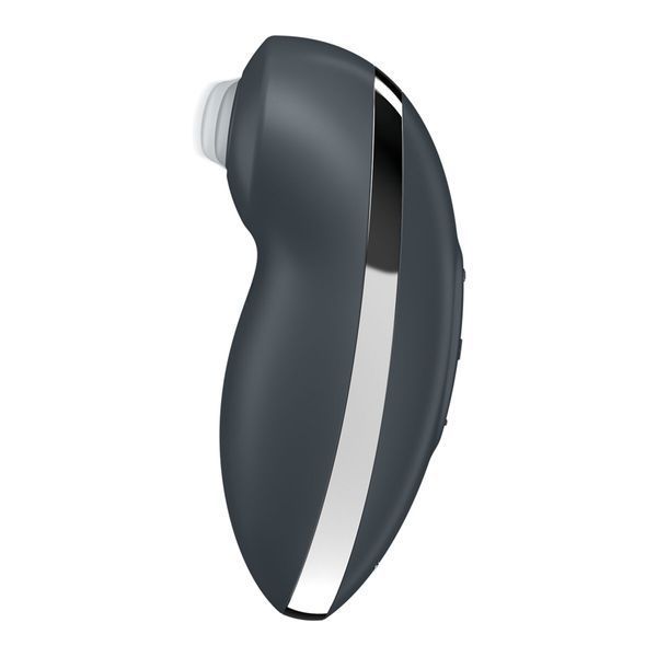 Вібростимулятор-пульсатор Satisfyer Tap & Climax 2 Grey, ефект постукування пальцем SX2184