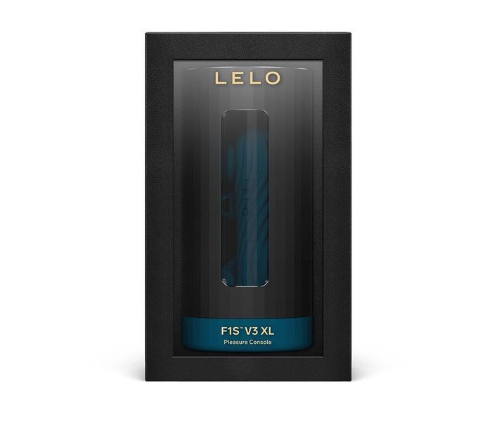Смарт-мастурбатор LELO F1S V3 XL Teal, увеличенный, 2 мотора, 8 режимов, стимуляция звуковыми волнами SX0706