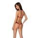 Сетчатое боди с кружевом на груди Passion SATARA BODY XXL/XXXL red SO8474 фото 2