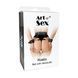 Кожаный пояс с наручниками Art of Sex &ndash; Kasta XS-M, черный SO8296 фото 3