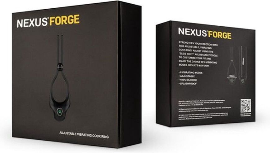 Ерекційне віброкільце-ласо Nexus FORGE Vibrating, 6 режимів SO8695