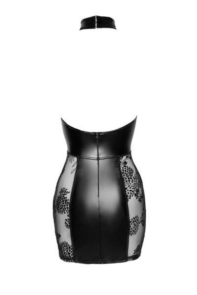 Сукня Noir Handmade F238 Short tulle dress with powerwetlook inserts, XL SX0130