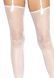 Панчохи Leg Avenue Daisy Dot Fishnet Stockings One Size White SX2745 фото 2