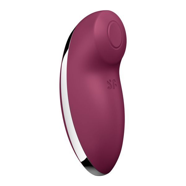 Вібростимулятор-пульсатор Satisfyer Tap & Climax 2 Red, ефект постукування пальцем SX2185