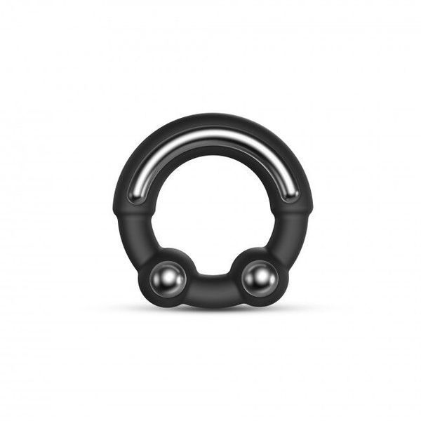 Эрекционное кольцо с металлическими вставками Dorcel STRONGER RING SO5077