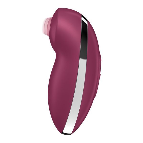 Вібростимулятор-пульсатор Satisfyer Tap & Climax 2 Red, ефект постукування пальцем SX2185