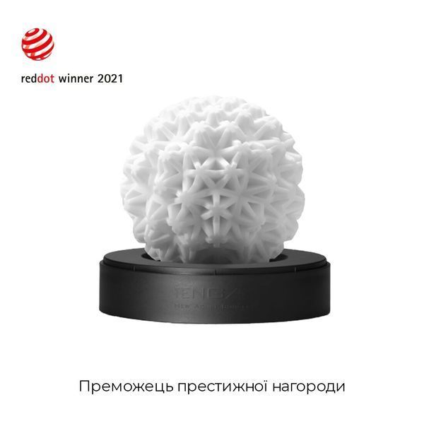 Мастурбатор Tenga Geo Coral, новий матеріал, об&rsquo;ємні зірки, новий ступінь розвитку Tenga Egg SO3563