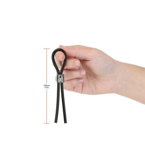 Ерекційне кільце-ласо LUX Active Tether Adjustable Silicone Cock Tie, регульоване SO6844