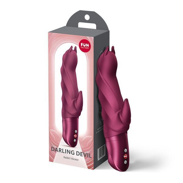 Вібратор Fun Factory Darling Devil Wine Red SX3717