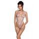 Еротичний боді з малюнком Passion LOVELIA BODY XXL/XXXL, white SO4758 фото 1