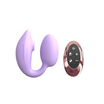 Віброяйце з вакуумною кліторальною стимуляцією Love To Love Wonderlover VIVA MAUVE SO9615