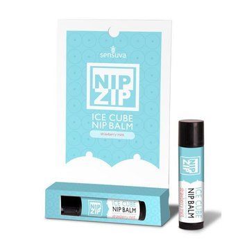 Стимулювальний бальзам для сосків Sensuva &ndash; Nip Zip Strawberry Mint (4 г) охолоджувальний SO3179