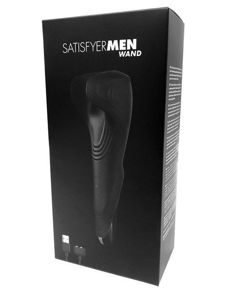 Мастурбатор Satisfyer Men Wand, багатофункціональний, чудово для пар, вібро-мінет SO3316