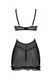 Еротичний пеньюар Passion MARINA CHEMISE, S/M, black SO9724 фото 4