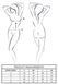 Боди Passion ZOVEL BODY light grey S SX2996 фото 9
