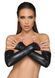 Мітенки Noir Handmade F213 Elastic eco leather fingerless gloves, L, екошкіра SX0083 фото 1