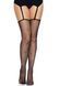 Чулки Leg Avenue Daisy Dot Fishnet Stockings One Size Black SX2746 фото 6