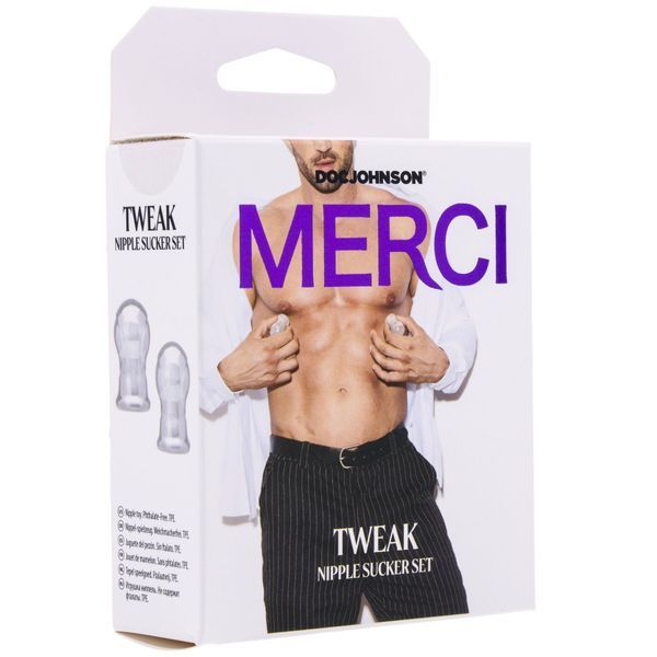 Присоски для сосков Doc Johnson Merci - Tweak - Nipple Sucker Set SX2540