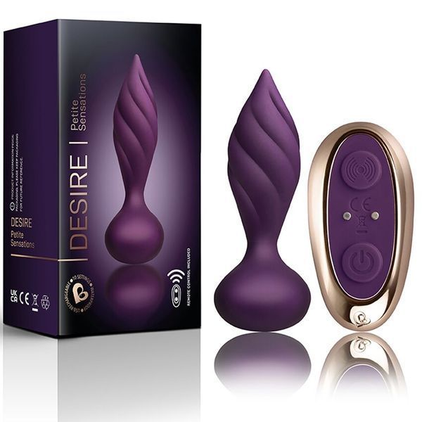 Анальная вибропробка Rocks Off Petite Sensations &ndash; Desire Purple SO5976