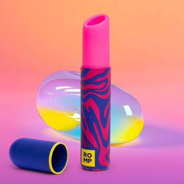 Вакуумний кліторальний стимулятор-помада Romp Lipstick, 7 рівнів інтенсивності SX0539