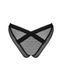 Кружевные трусики с заниженной талией Obsessive Estiqua panties XS/S, black SO7705 фото 6