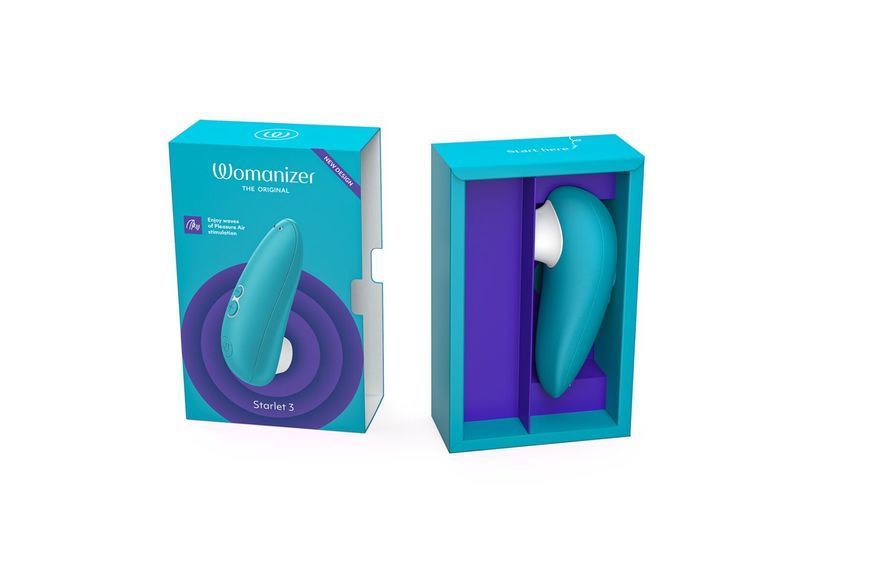 Вакуумний кліторальний стимулятор Womanizer Starlet 3 TURQUOISE SO8740