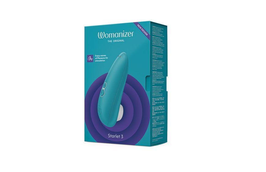 Вакуумний кліторальний стимулятор Womanizer Starlet 3 TURQUOISE SO8740