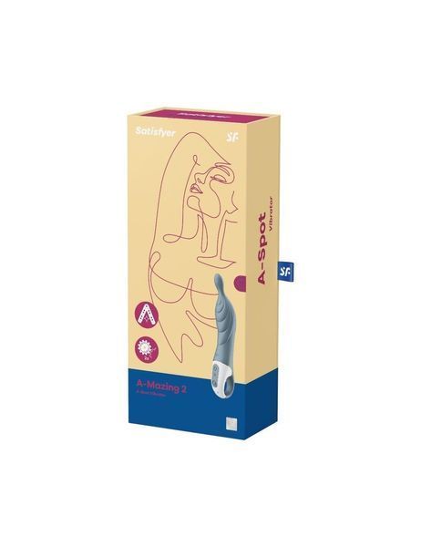 Вібратор для точки А Satisfyer A-Mazing 2 Grey SO6124