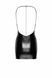 Платье Noir Handmade F307 Mirage, XL, black, мини, под латекс, открытая спина, декор из стразов SX0282 фото 5