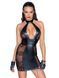 Сукня Noir Handmade F238 Short tulle dress with powerwetlook inserts, 3XL SX0132 фото 1