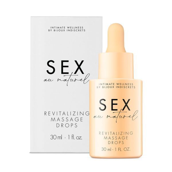 Восстанавливающие капли для массажа Bijoux Indiscrets Sex au Naturel &mdash; Revitalizing Massage Drops SO6632