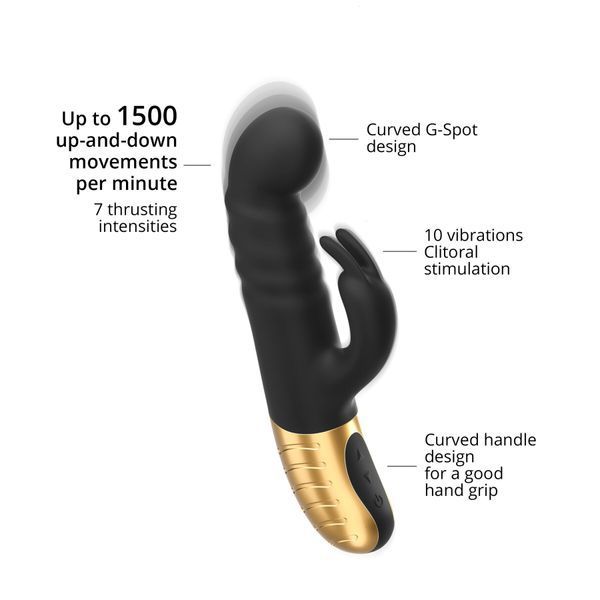 Вибратор Dorcel G-STORMER с возвратно-поступательным движением головки, стимуляция точки G SO2842