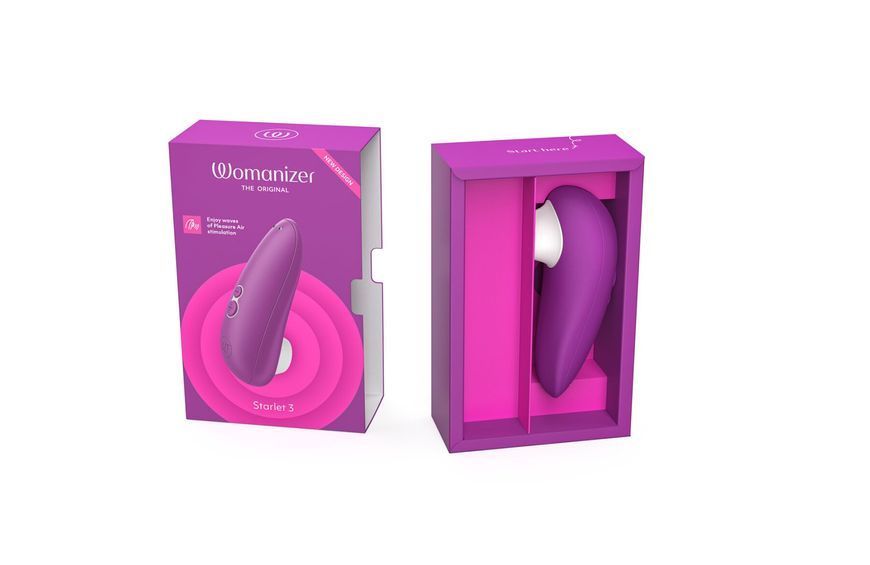 Вакуумный клиторальный стимулятор Womanizer Starlet 3 VIOLET SO8741