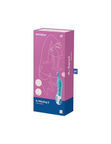 Вібратор для точки А Satisfyer A-Mazing 2 Turquoise SO6125