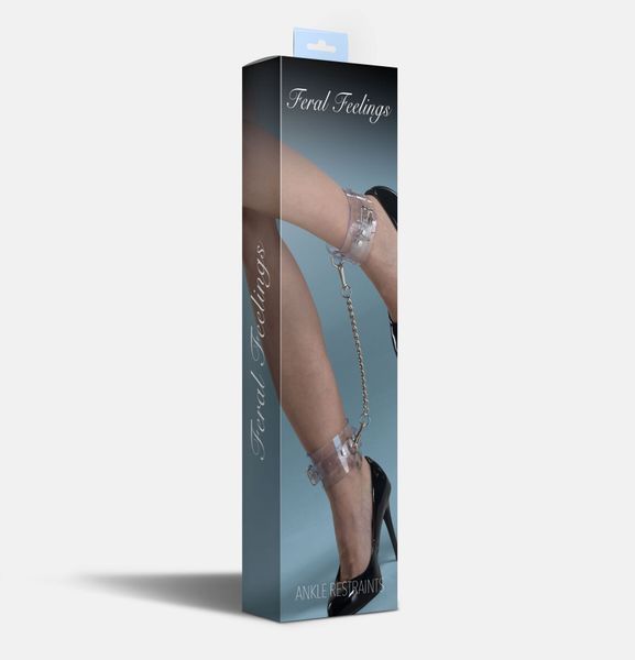 Поножи Feral Feelings - Ankle Restraints Trasparent SO9301