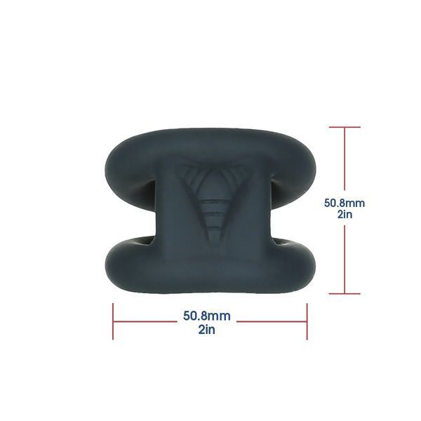 Двойное эрекционное кольцо LUX Active &ndash; Tug &ndash; Versatile Silicone Cock Ring SO5574