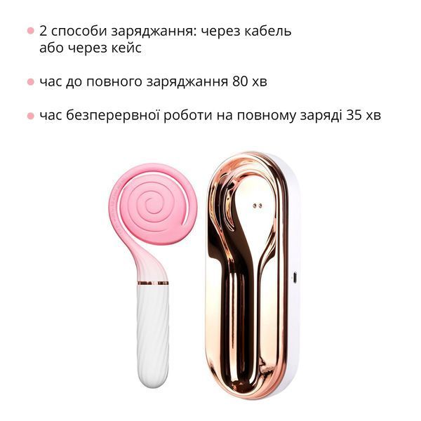 Пульсатор з вакуумною стимуляцією Otouch LOLLIPOP Pink SO9400
