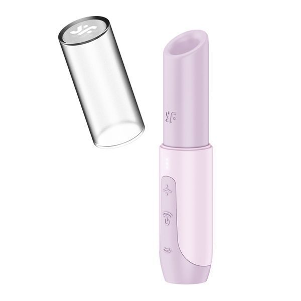 Вакуумный стимулятор Satisfyer Secret Kiss, магнитная технология 3D Air Pulse, 30 режимов, крышечка SX2163