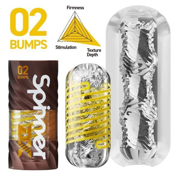 Мастурбатор Tenga Spinner DX 02 Bumps SX2734