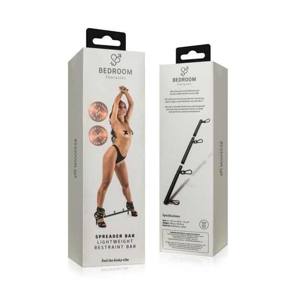 Фиксатор для рук и ног Bedroom Fantasies: Spreader Bar Lightweight Restraint Bar, черный SO8807