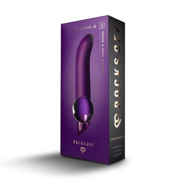 Вібратор для точки G Rocks Off Chaiamo G Purple, 10 режимів SX1202