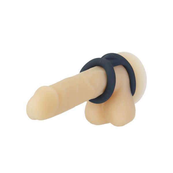 Двойное эрекционное кольцо LUX Active &ndash; Tug &ndash; Versatile Silicone Cock Ring SO5574
