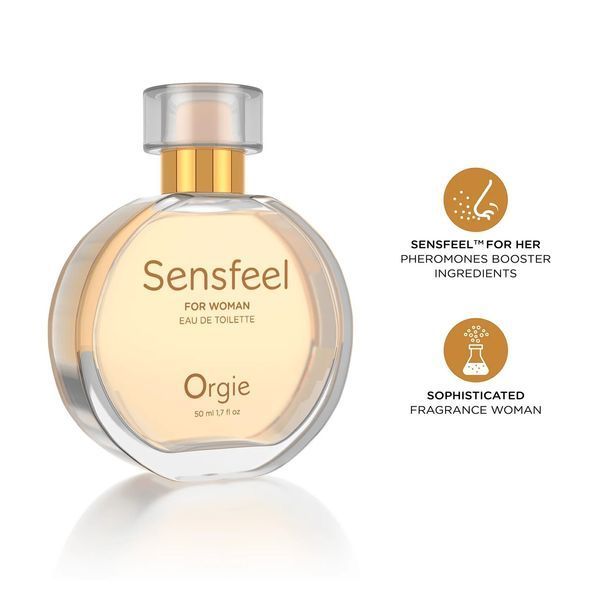 Женские духи с феромонами Orgie &ndash; Sensfeel for Woman (50 мл), цветочно-фруктовый аромат SX2186