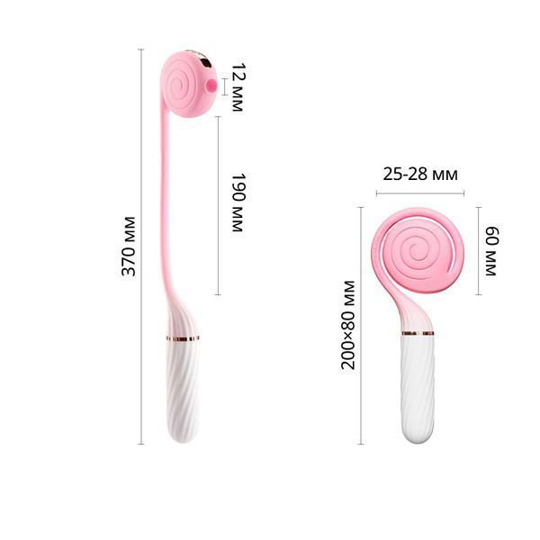 Пульсатор з вакуумною стимуляцією Otouch LOLLIPOP Pink SO9400