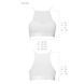 Спортивный топ с прозрачной вставкой Passion PS006 TOP XL, white SO4246 фото 5