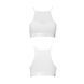 Спортивный топ с прозрачной вставкой Passion PS006 TOP XL, white SO4246 фото 4